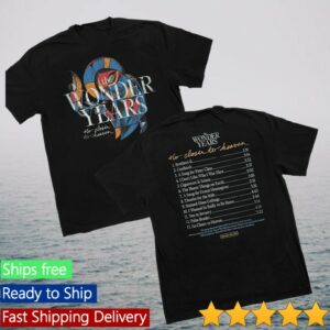 Loneliest Place Earth Store Merch The Wonder Years No Closer To Heaven Tracklist Shirt