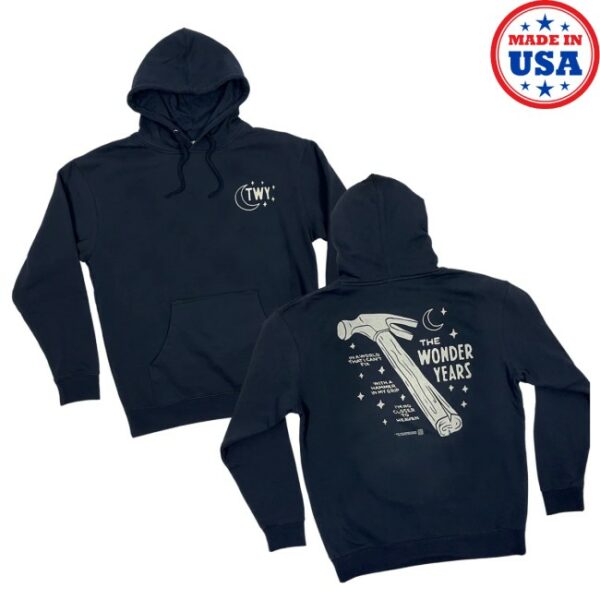 Loneliest Place Earth Store Merch The Wonder Years Hammer In My Grip Hoodie