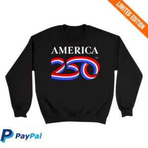 America250 Store Merch America250 Red White & Blue Unisex Crewneck Sweatshirt