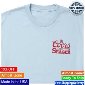 Coors Store Merch Seager X Coors Banquet Bumper Tee