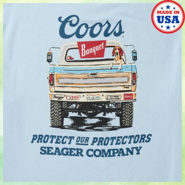 Coors Store Merch Seager X Coors Banquet Bumper Tee