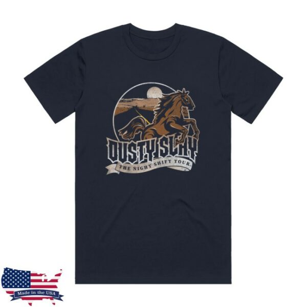 Dusty Slay Store Merch The Night Shift Tour Tee