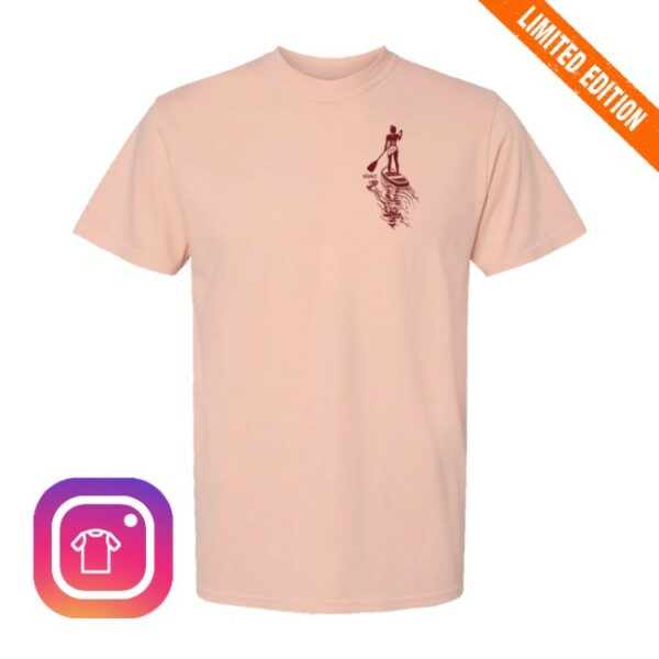 Akinz Store Merch Golden Hour Paddle Board Tee
