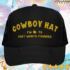 kenny fort worth founded store merch cowboy hat trucker cap
