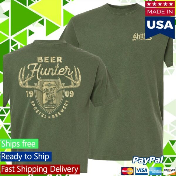 Shiner Merch Store Beer Hunter Tee