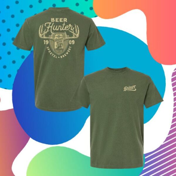 Shiner Store Merch Beer Hunter Tee