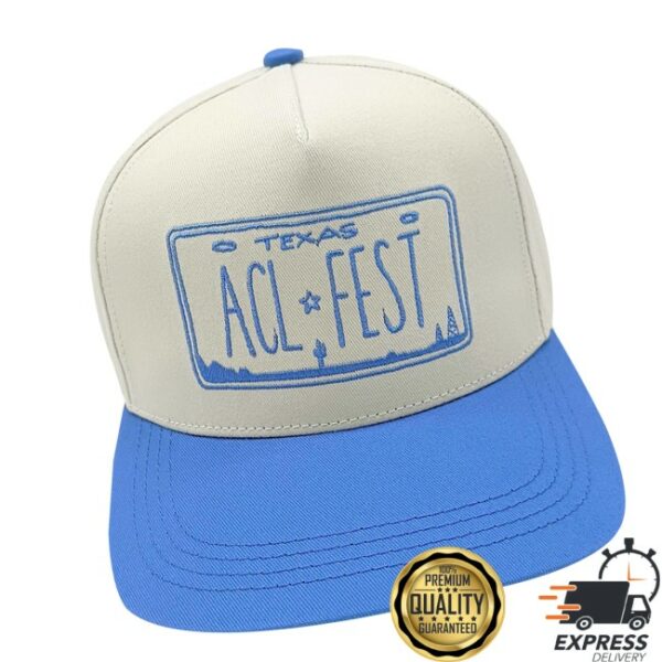 Acl Festival Store Merch Brandon Maxwell X Acl Fest Plate A-Frame Hat