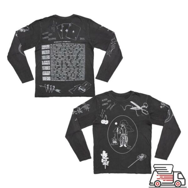 Acl Festival Merch Store Brandon Maxwell X Acl Fest Long Sleeve Tee