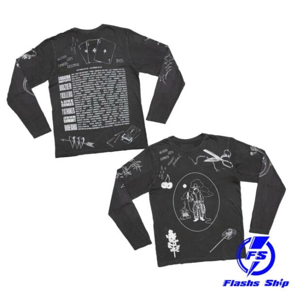 Acl Festival Merch Store Brandon Maxwell X Acl Fest Long Sleeve Tee