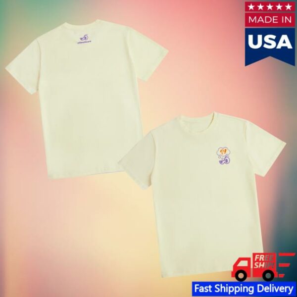Clooless Merch Store Core Bubble Brain T-Shirt Cream