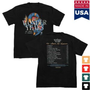 Loneliest Place Earth Merch Store The Wonder Years No Closer To Heaven Tracklist Shirt