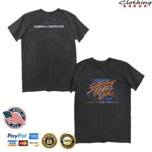 Nbc Store Merch Saturday Night Live 51 Concert Tee Show 3 Sabrina Carpenter