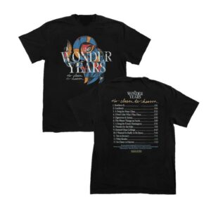 Loneliest Place On Earth Merch Store The Wonder Years No Closer To Heaven Tracklist Shirt
