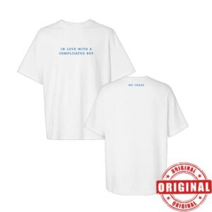 Wethree Merch Store In Love With A Complicated Boy Tee