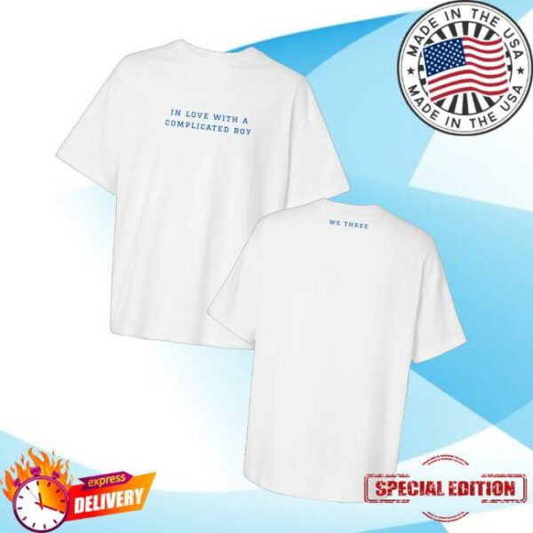Wethree Merch Store In Love With A Complicated Boy Tee