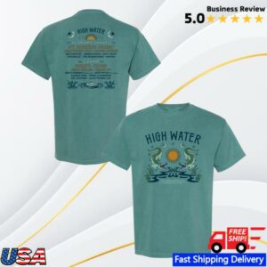 High Water Fest Merch Store Swamp Gator Lineup Tee