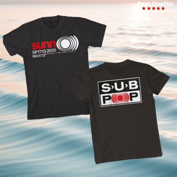 Sub Pop Records Merch Store Maxi Sp1713 T-Shirt