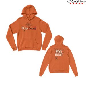 Daydrian Harding Merch Store Stay Sober Halloween Hoodie