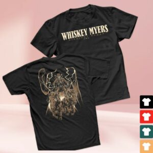 Whiskey Myers Store Merch Whiskey Myers Whomp Whack Thunder Midnight Woman T-Shirt