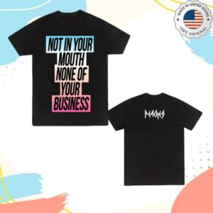 Teaches Of Peaches Shop Merch Not In Your Mouth Trans Flag Shirt