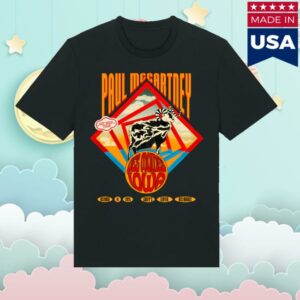 Paul Mccartney Shop Merch Got Back 2025 Des Moines Event T-Shirt