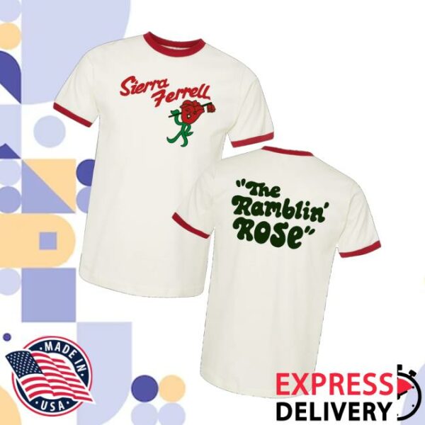 Sierra Ferrell Merch Store Ramblin Rose Ringer