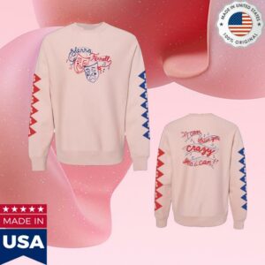 Sierra Ferrell Merch Store Pink Masks Crewneck