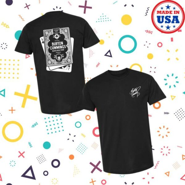 Burton Cummings Merch Store Blackjack Fever T-Shirt