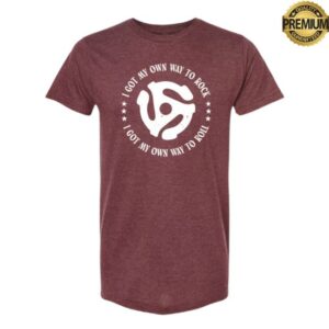 Burton Cummings Merch Store My Own Way To Rock T-Shirt