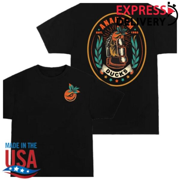 Anaheim Team Store Merch Orange Country Perseverance Tee