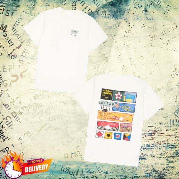 Mt Joy Band Store Merch Rowing Blazers X Mt Joy White Tee