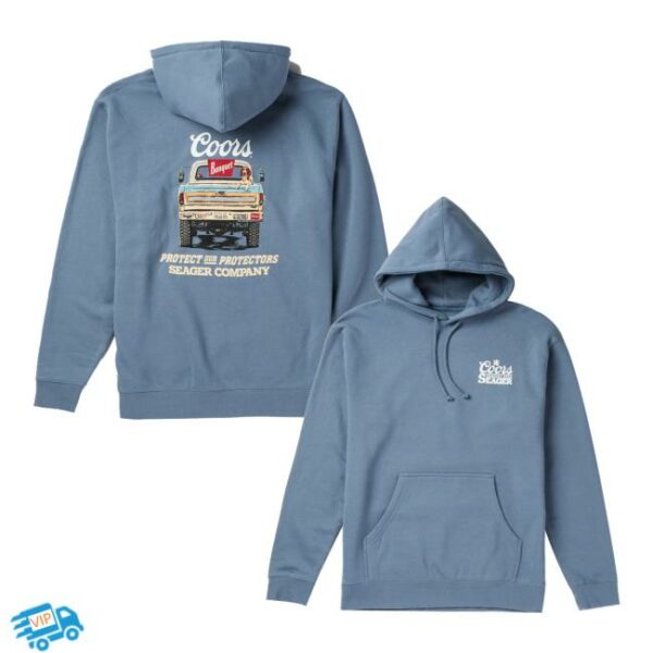 Coors Banquet Merch Store Seager X Coors Banquet Bumper Hoodie Sweatshirt