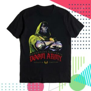 Heroes Villains Shop Merch Doctor Doom Army Forge Tee