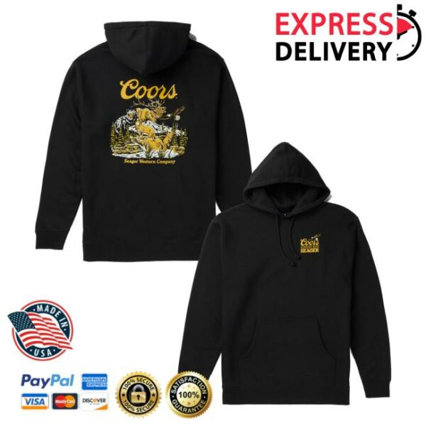 Coors Banquet Merch Store Seager X Coors Banquet Preserve Hoodie Sweatshirt