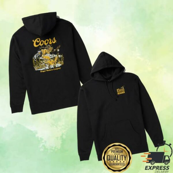 Coors Banquet Merch Store Seager X Coors Banquet Preserve Hoodie Sweatshirt