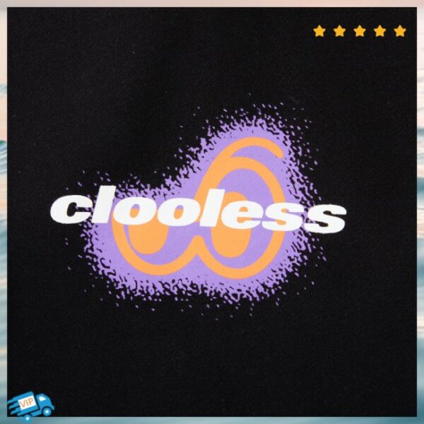 Clooless Store Merch Core Echo Black Hoodie