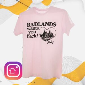 Halsey Merch Store Back To Badlands Tour Shirt