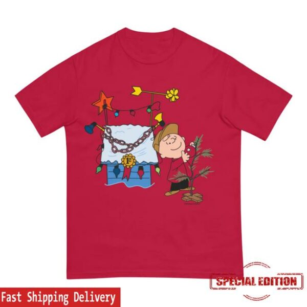 Peanuts Store Merch Peanuts A Charlie Brown Christmas Comfort Colors T-Shirt