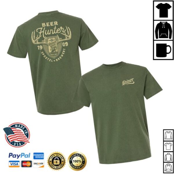Shiner Store Merch Beer Hunter Tee