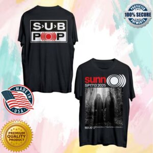 Sunn O Official Merch Store Maxi Sp1713 T-Shirt
