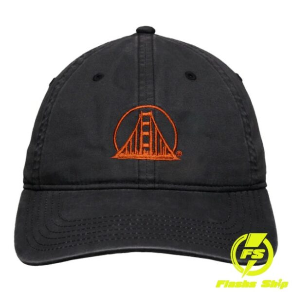 San Franpsycho Store Merch Rust Logo Dad Hat