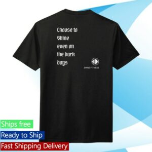 Shine Dance Fitness Store Merch Keep On Black Tee