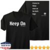 kenny Shine Dance Fitness Store Merch Keep On Black Tee uf