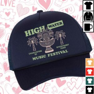 High Water Festival Store Merch Fountain Foam Trucker Hat