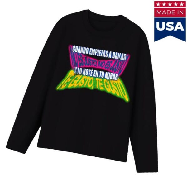 J Balvin Merch Store No Es Justo Hit Longsleeve T-Shirt