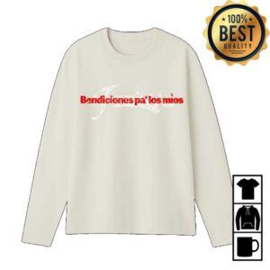 J Balvin Merch Store La Familia Hit Longsleeve T-Shirt