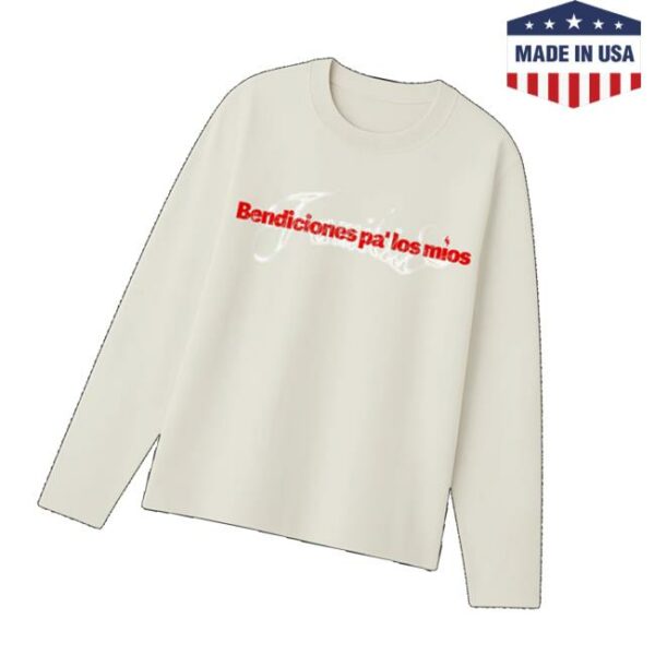 J Balvin Merch Store La Familia Hit Longsleeve T-Shirt