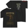 kenny faith over fear store merch be strong and courageous t shirt dd