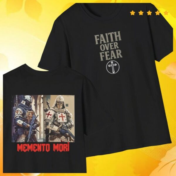 Faith Over Fear Store Merch Memento Mori Softstyle T-Shirt