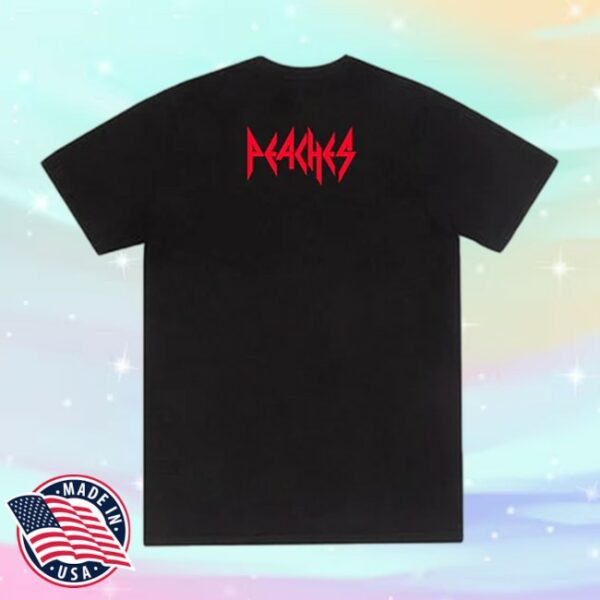 Peaches Official Store Merch Not In Your Mouth Shirt